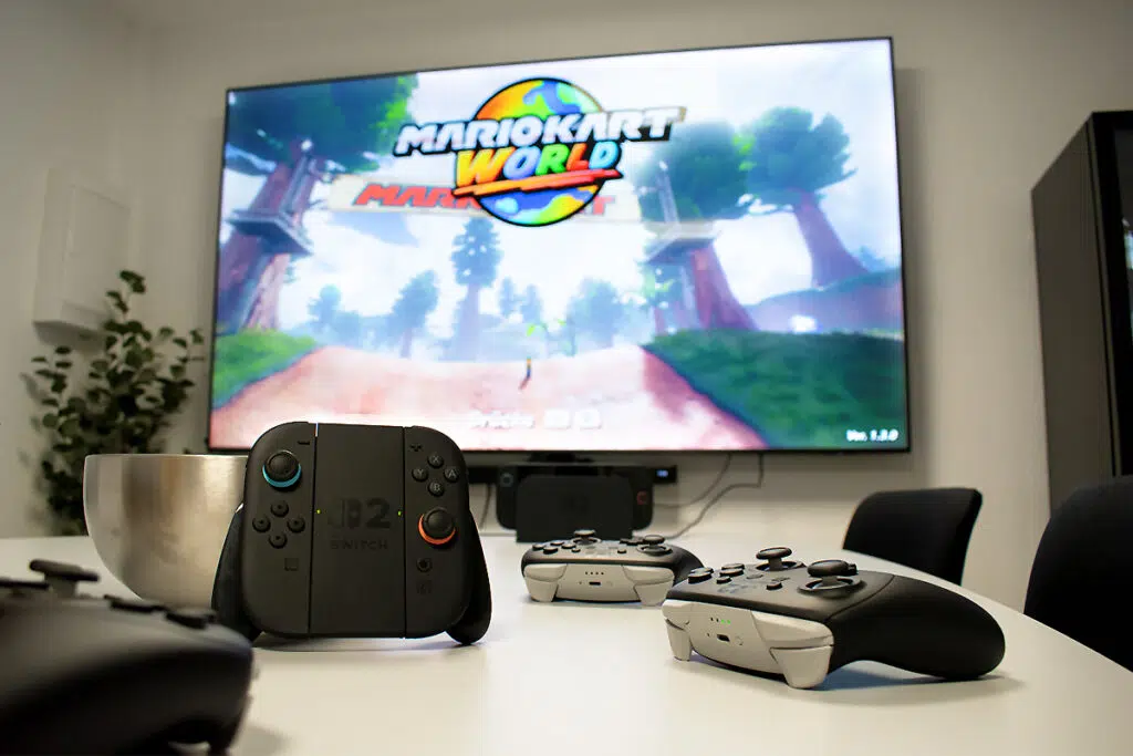 Afterwork-Party bei Uplink Pharma mit Nintendo Switch Spielen