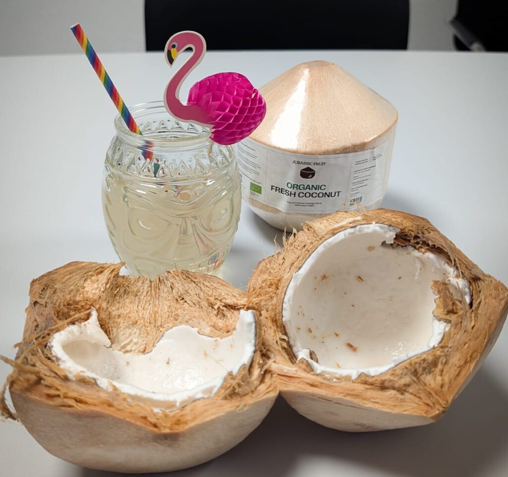 Frische Kokosnuss im Büro – Teamevent mit Jurassic Fruit